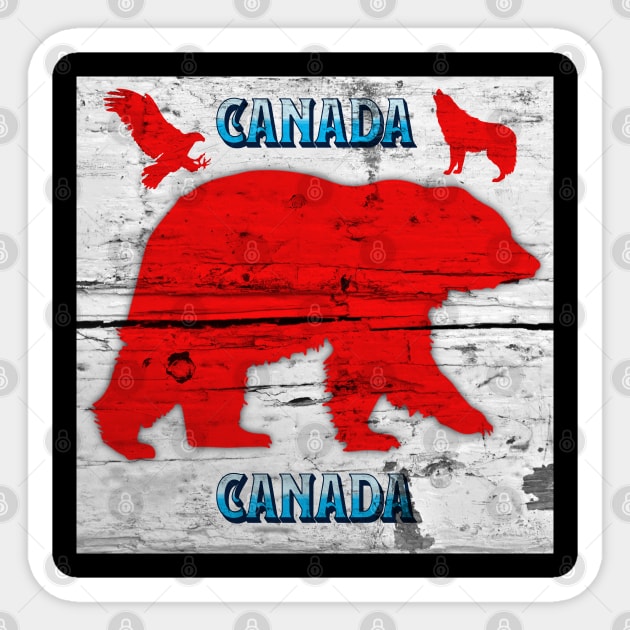 Canada Sticker by Nicoart2077